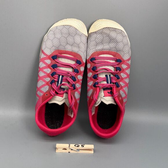 Merrell Vapor Glove 3 Women's 8 Pink Barefoot Trail Running Sneakers Low Top - Picture 10 of 10